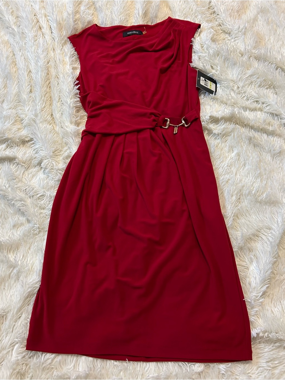“Ellen Tracy” Red Dress